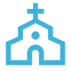 church_40dp_3EB3DA_FILL0_wght400_GRAD0_opsz40